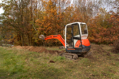 Baggerarbeiten durch Rohrreinigung Koch